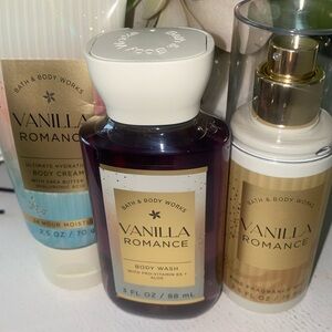 Bath and Bodyworks Men’s Collection Travel Size Vanilla Romance